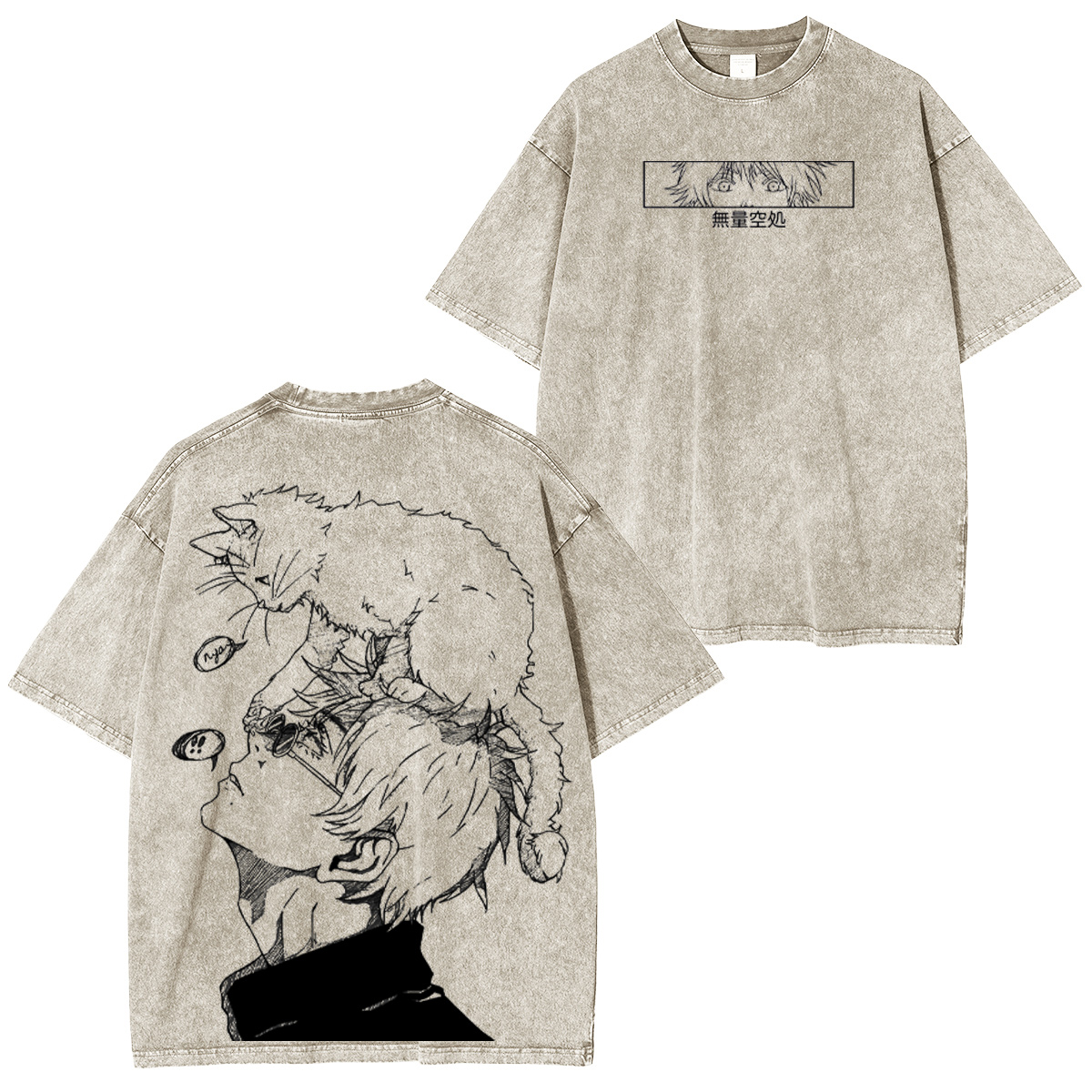 Jujutsu Kaisen Washed T-shirt/Crewneck/Hoodie