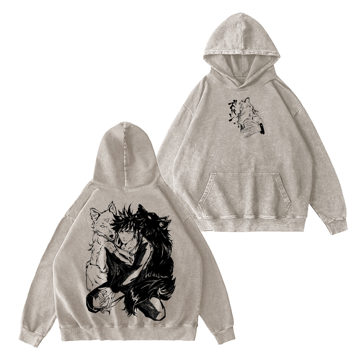 Jujutsu Kaisen Washed T-shirt/Crewneck/Hoodie