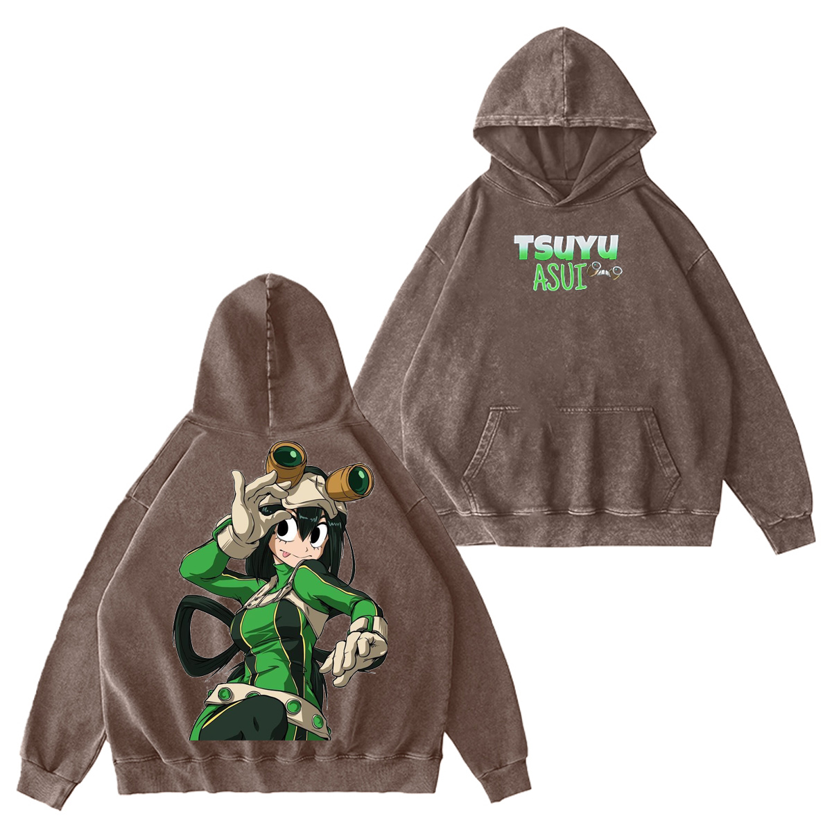 Tsuyu Asui My Hero Academia Vintage Washed T-shirt/Crewneck/Hoodie
