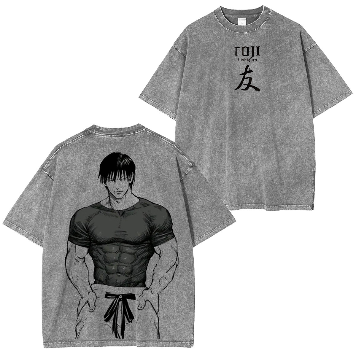 Toji Fushiguro Jujutsu Kaisen Washed T-shirt/Crewneck/Hoodie