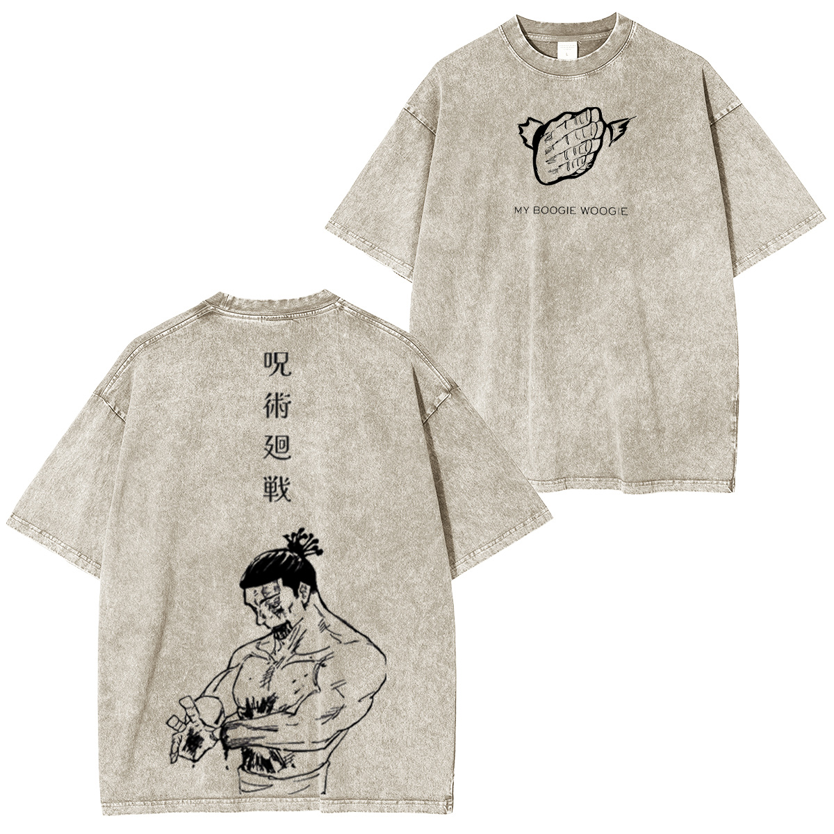 Aoi Todo Jujutsu Kaisen Washed T-shirt/Crewneck/Hoodie