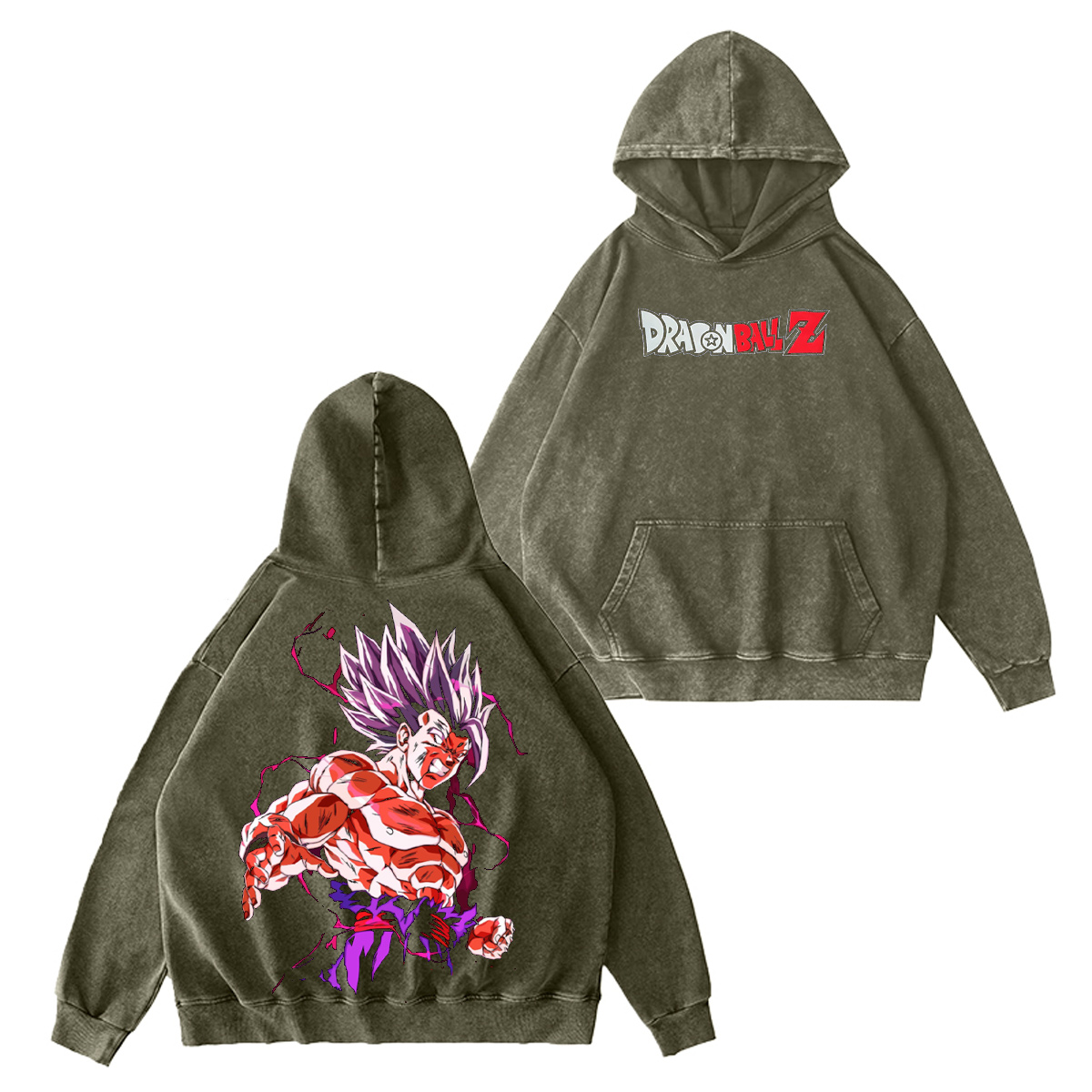 Dragon Ball Z Vintage Washed T-shirt/Crewneck/Hoodie