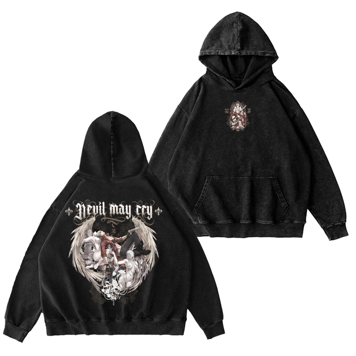 Devil May Cry Vintage Washed T-shirt/Crewneck/Hoodie