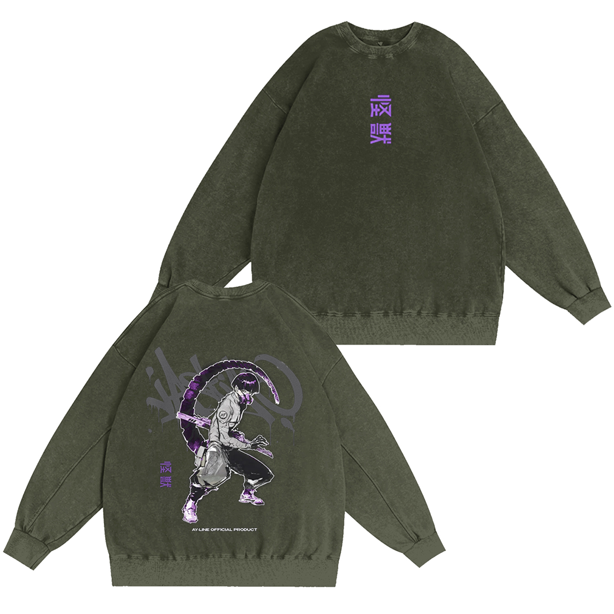 Jujutsu Kaisen Washed T-shirt/Crewneck/Hoodie