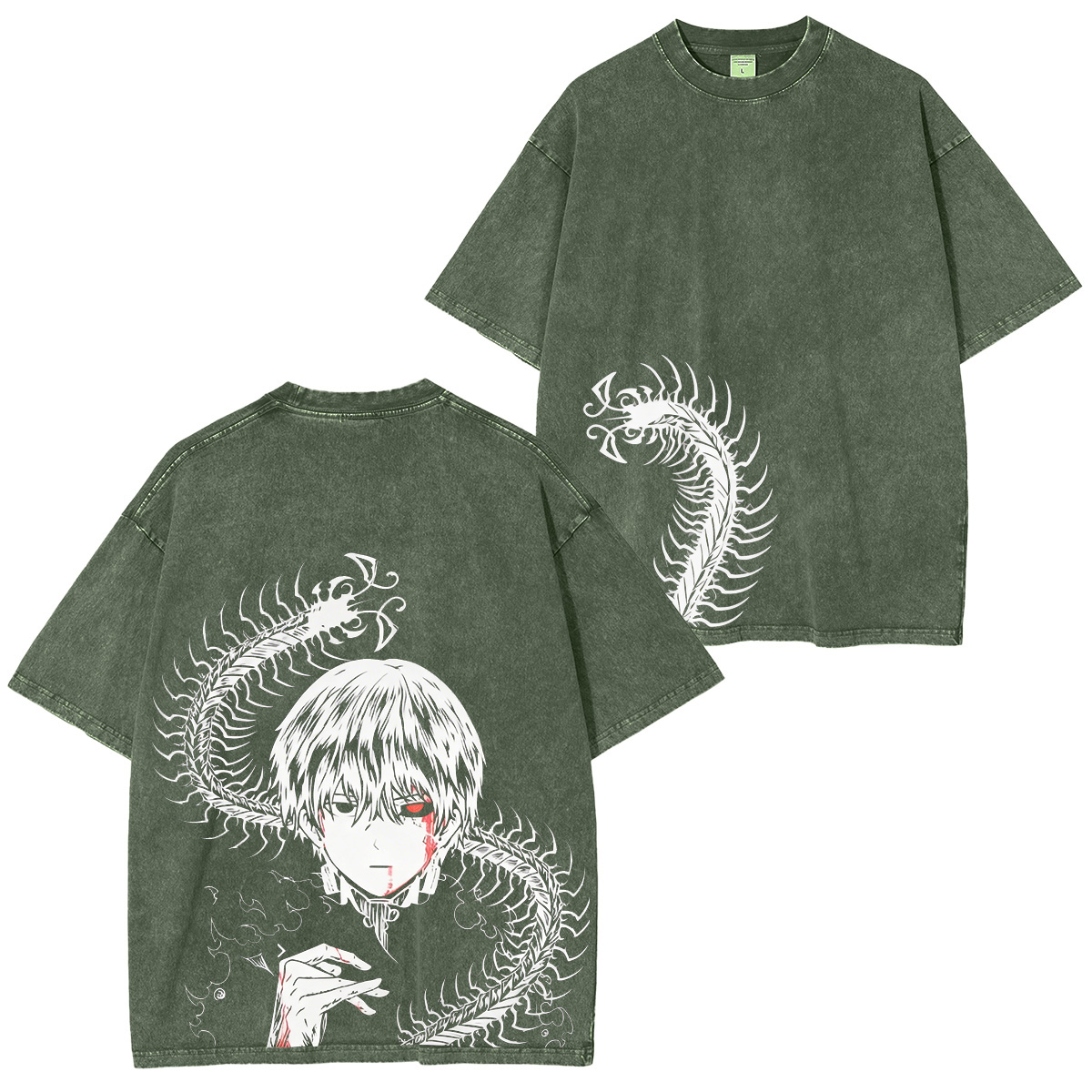 Tokyo Ghou :Ken Kaneki Vintage washed T-shirt/Crewneck/Hoodie