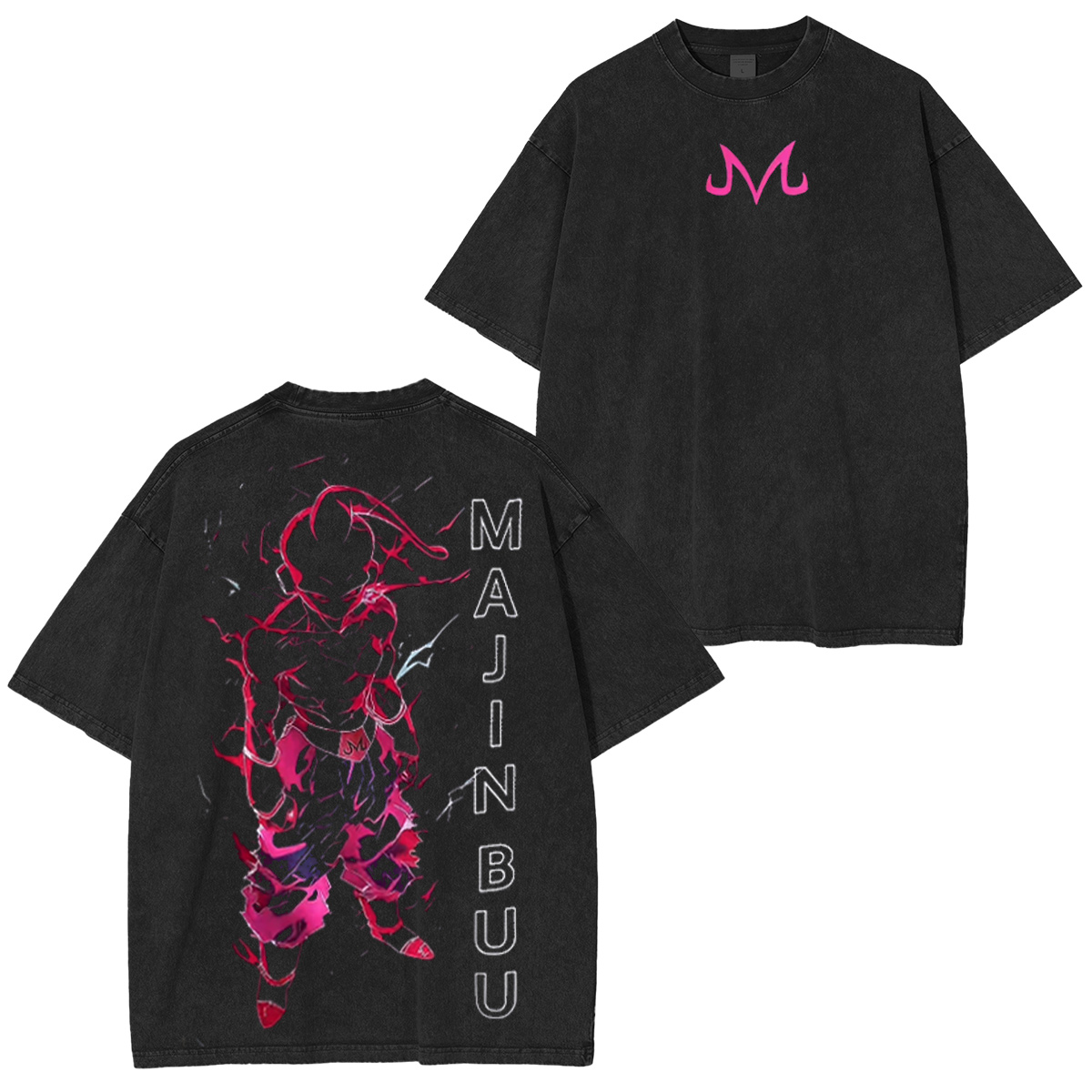 Majin Buu Dragon Ball Washed T-shirt/Crewneck/Hoodie