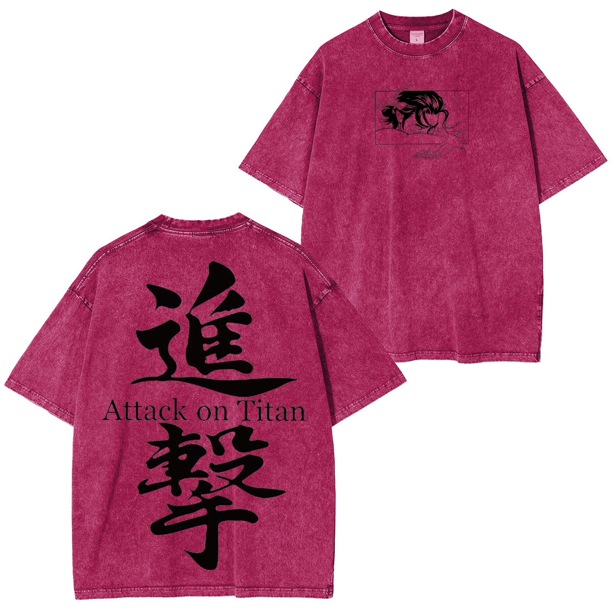 Attack On Titan Washed T-shirt/Crewneck/Hoodie