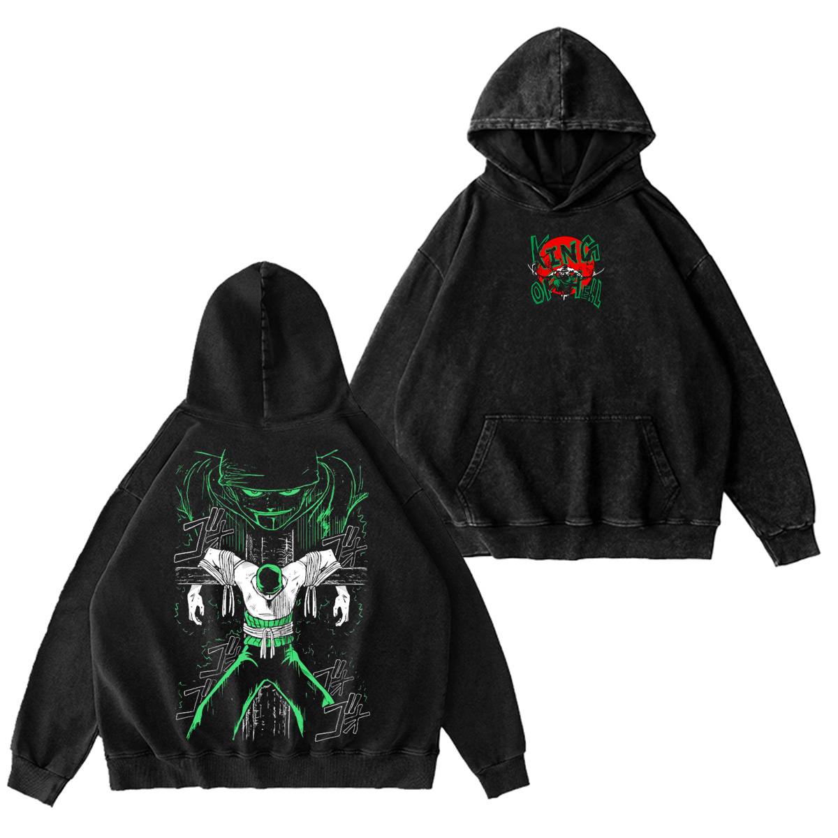 Roronoa Zoro One Piece Washed T-shirt/Crewneck/Hoodie