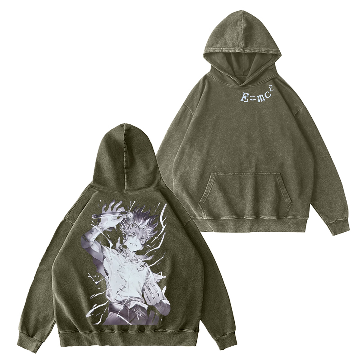 Senku Ishigami Dr. Stone Washed T-shirt/Crewneck/Hoodie
