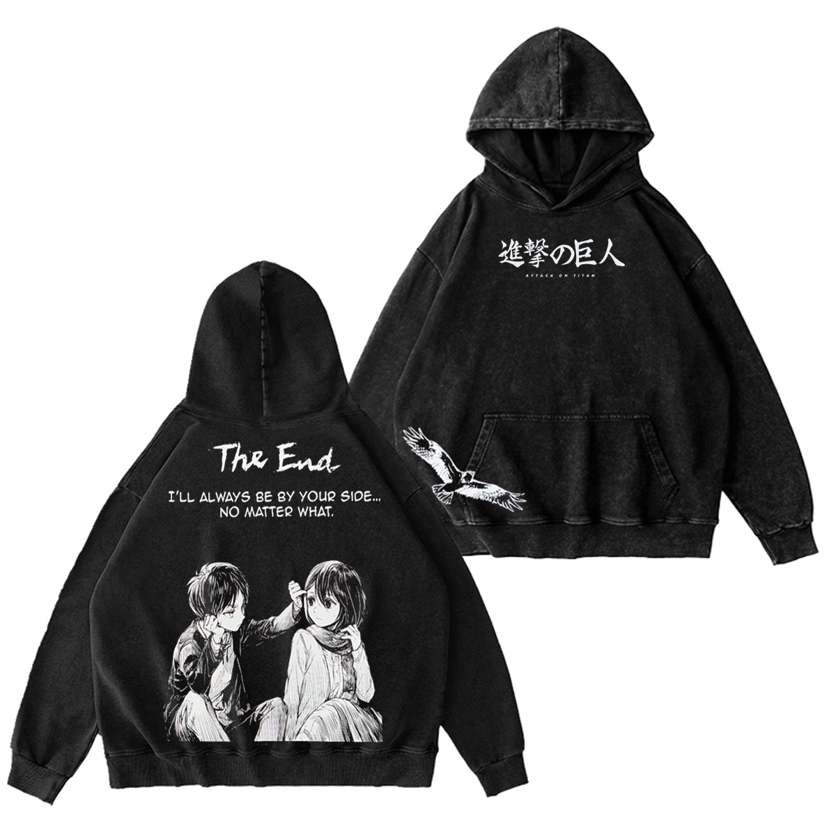 Attack on Titan Washed T-shirt/Crewneck/Hoodie