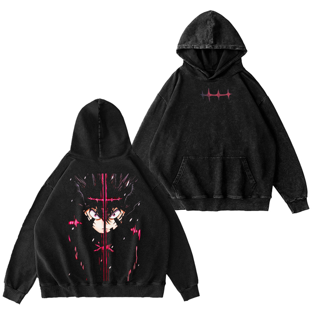 Black Clover Washed T-shirt/Crewneck/Hoodie