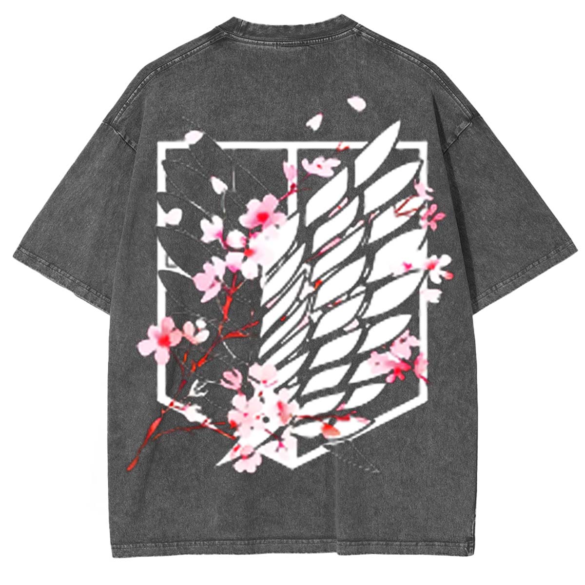 Wings Of Freedom AOT Vintage Washed Unisex T-Shirt