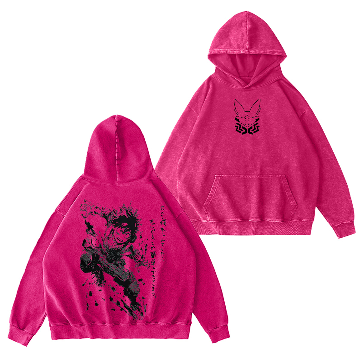 My Hero Academia Washed T-shirt/Crewneck/Hoodie