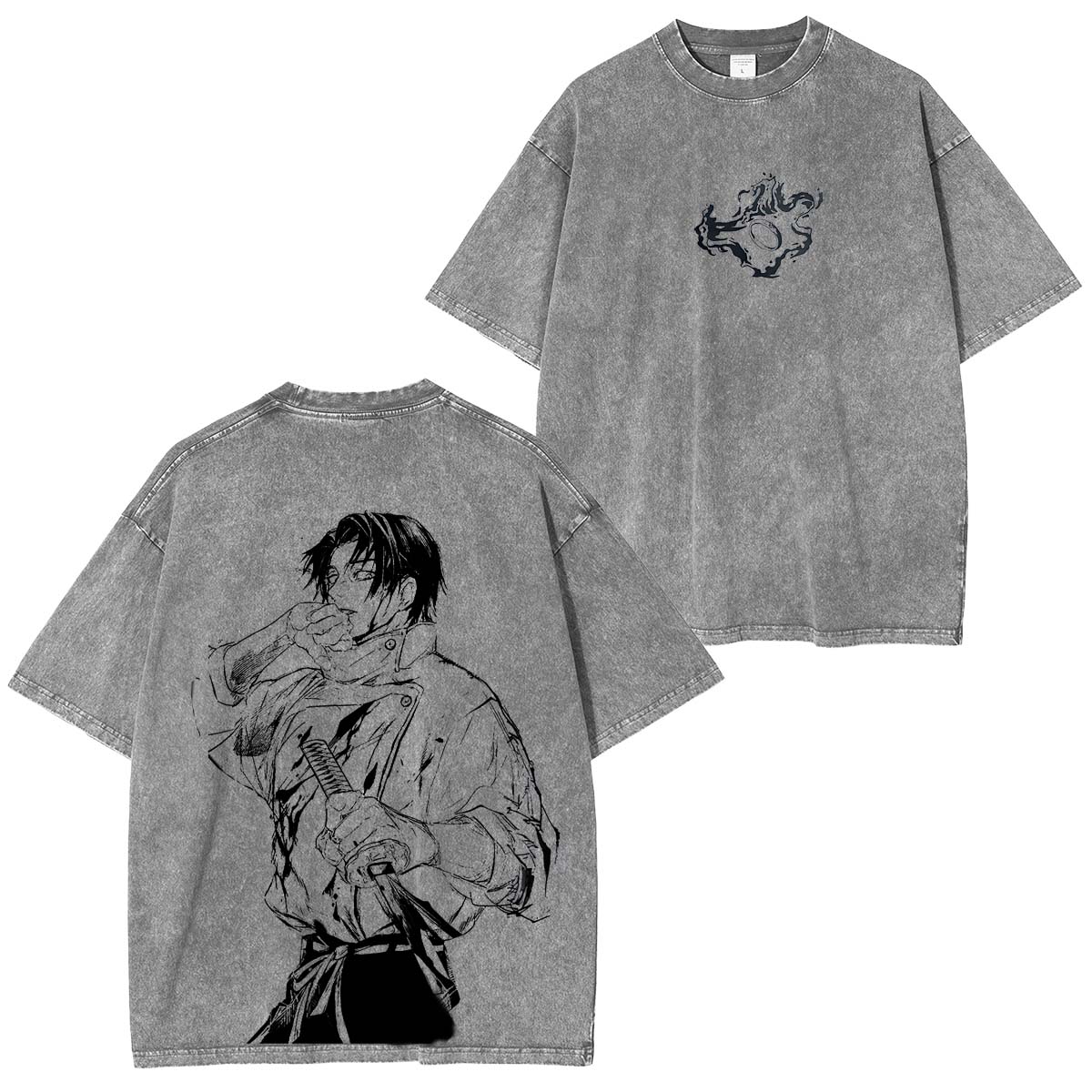 Jujutsu Kaisen Yuta Okkotsu Vintage Washed Unisex T-Shirt