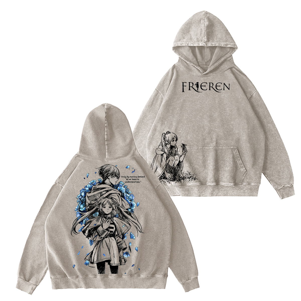 Frieren: Beyond Journey's End Washed T-shirt/Crewneck/Hoodie