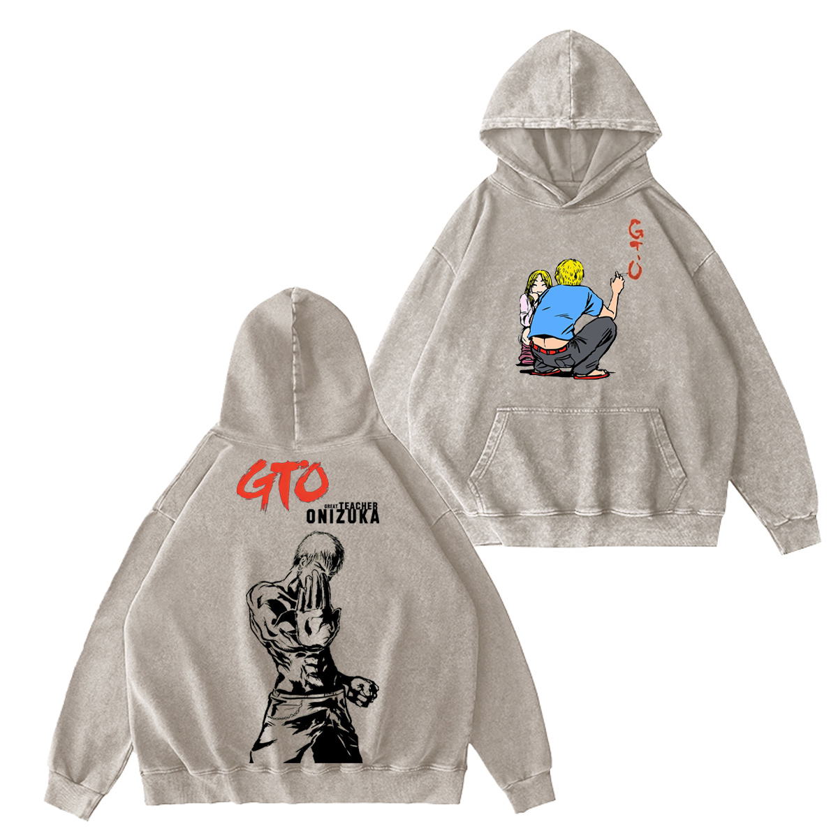 Great Teacher Onizuka Washed T-shirt/Crewneck/Hoodie