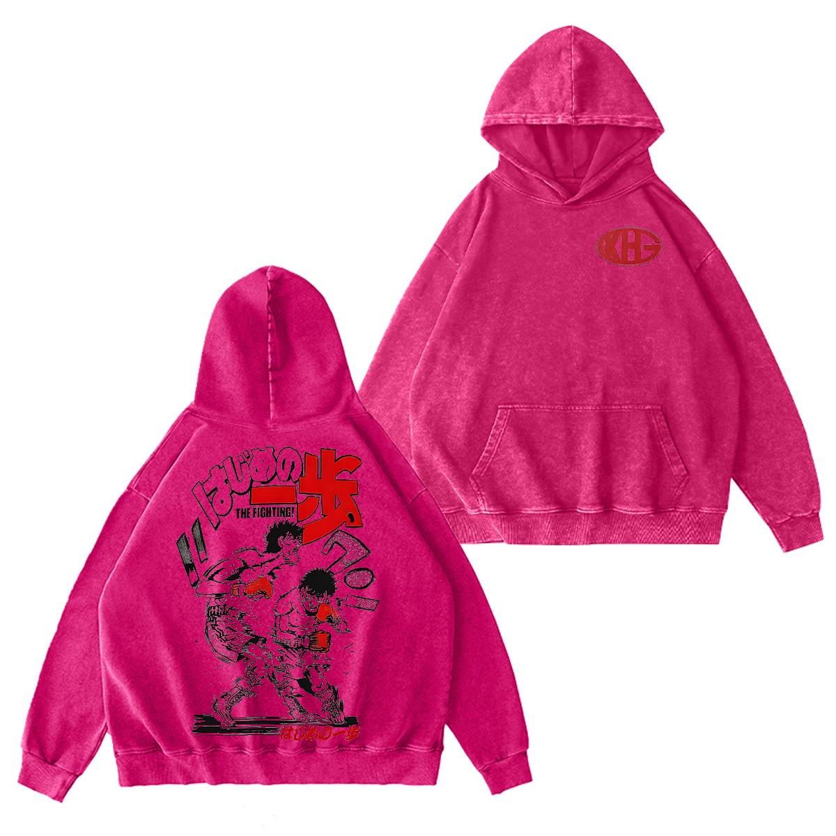 Hajime no Ippo Washed T-shirt/Crewneck/Hoodie