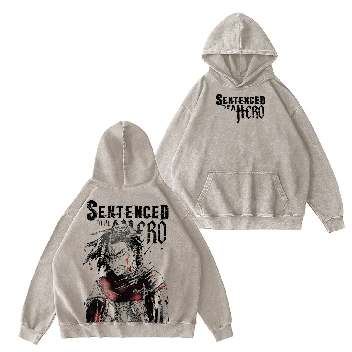 Sentenced To Be A Hero Washed T-shirt/Crewneck/Hoodie