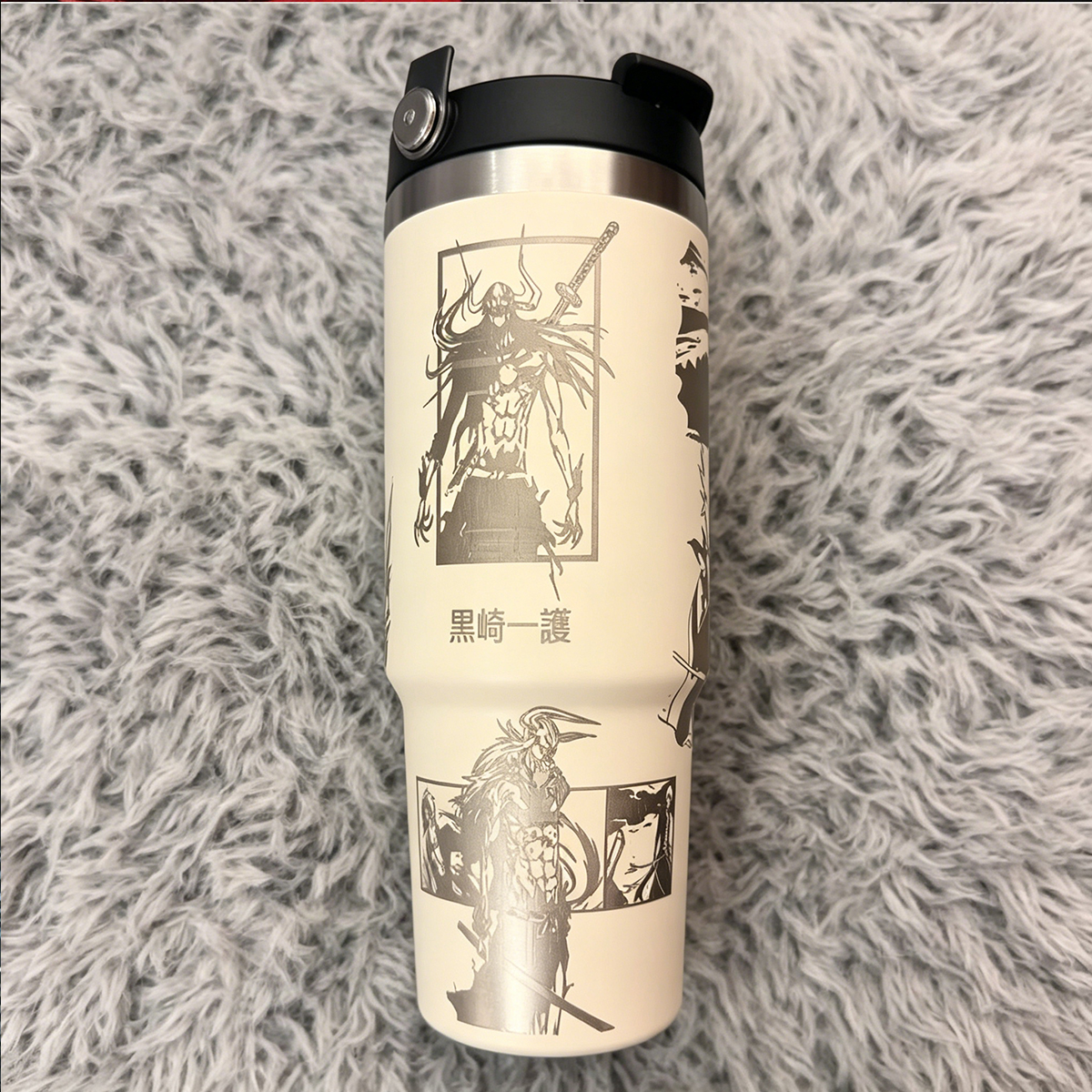 Bleach Themed engraved Stanley Tumbler Cup