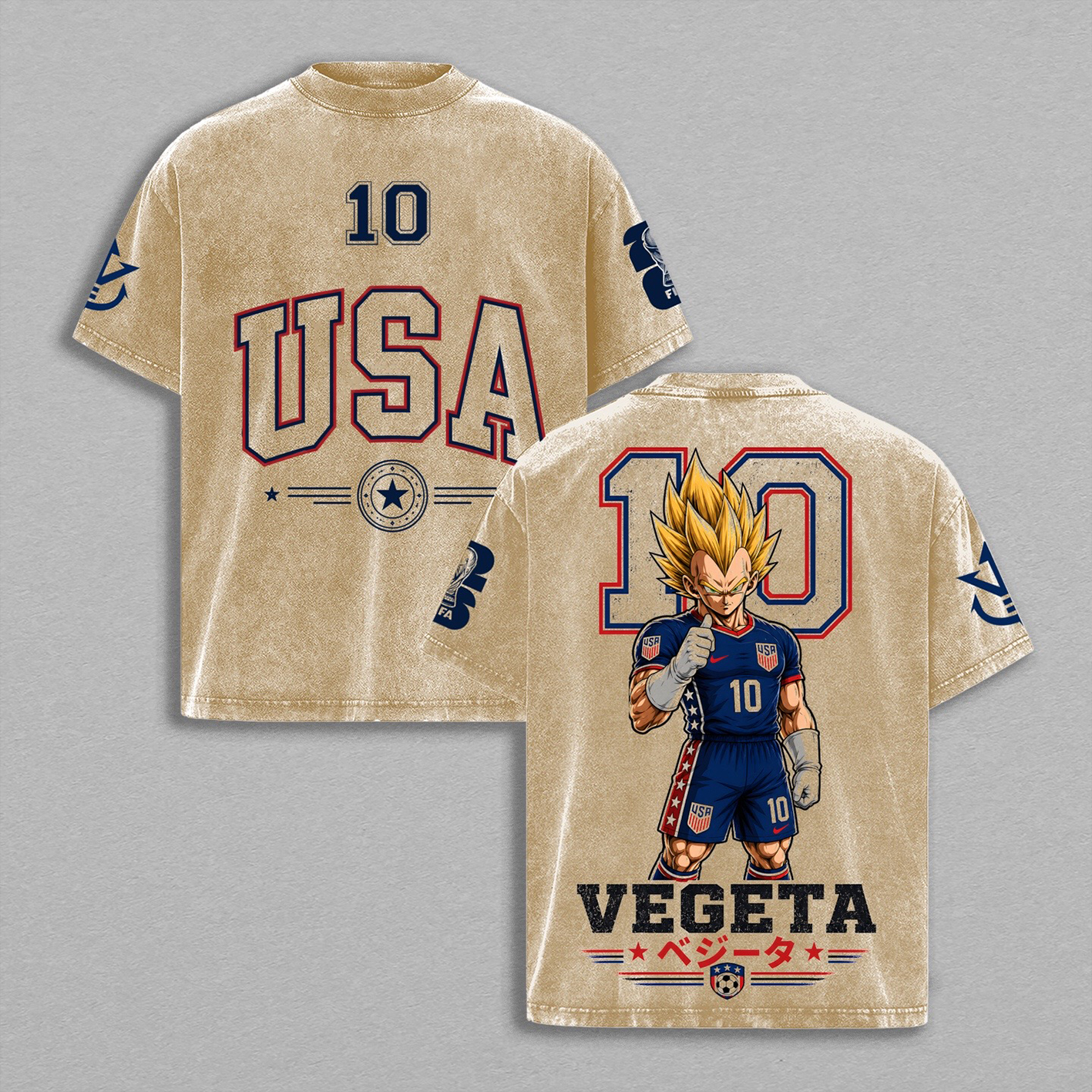Future Trunks Unisex  Washed T-Shirt