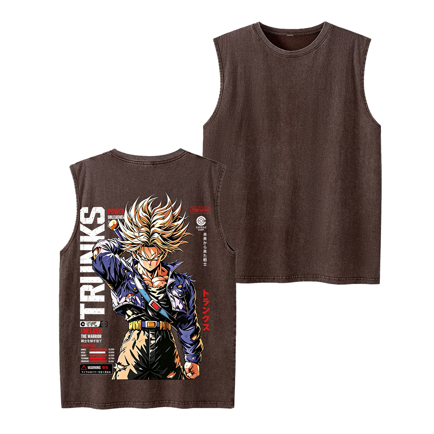 Dragon Ball Vintage Unisex  Washed T-Shirt