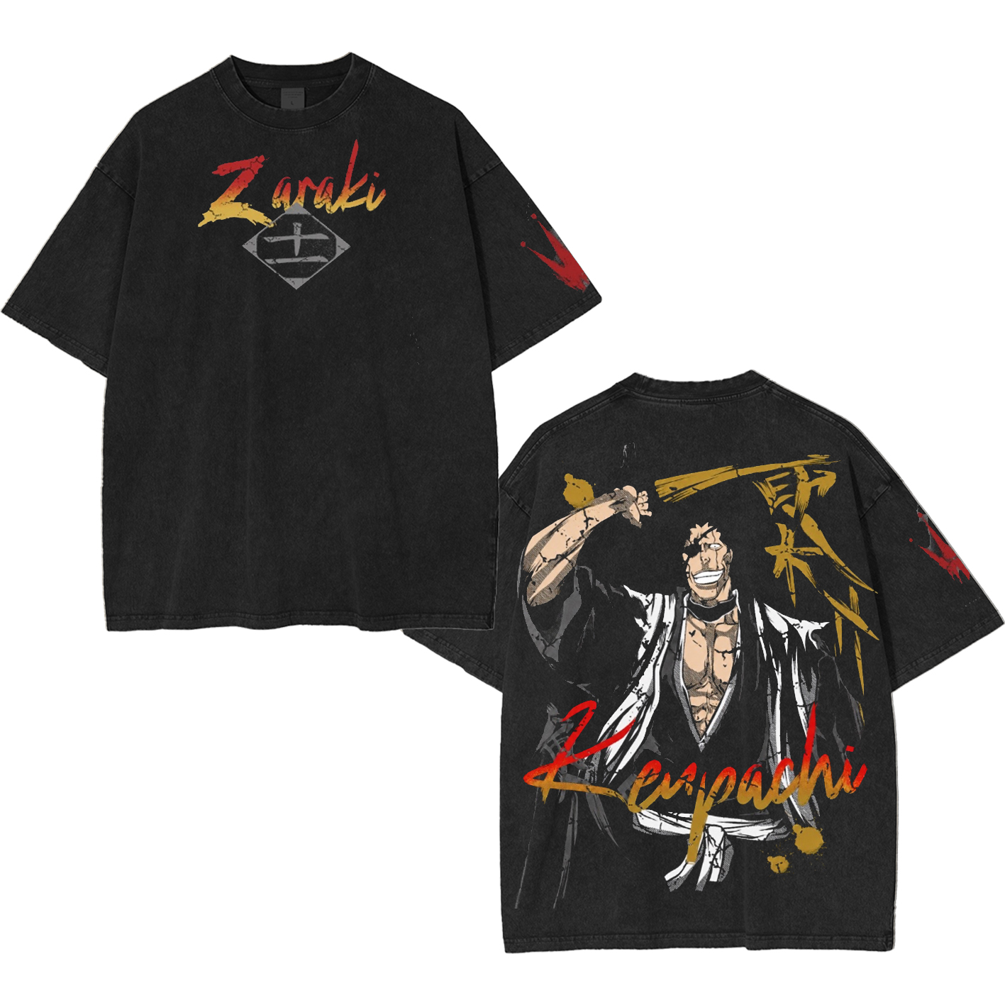 Anime Unisex  Washed T-Shirt