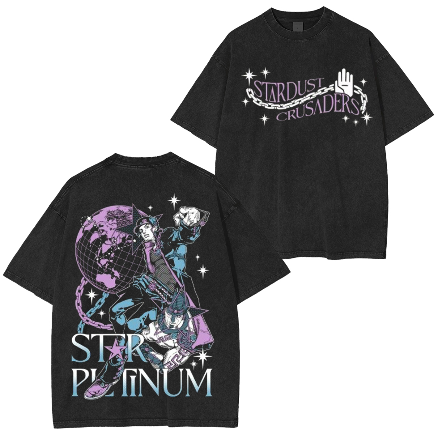 Jojo Unisex Washed T-Shirt