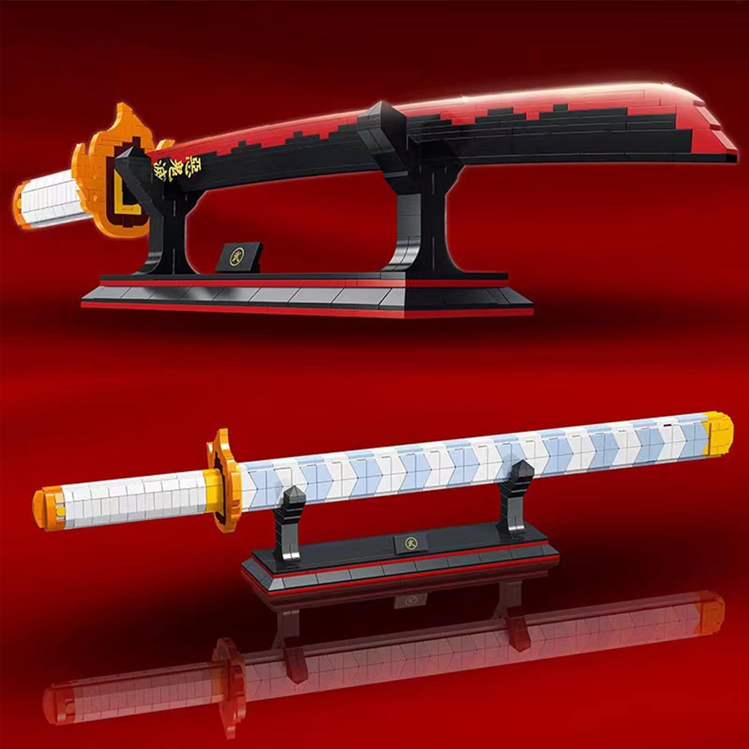 Demon Slayer: Kyojuro Rengoku's Nichirin Sword Building Block Toy