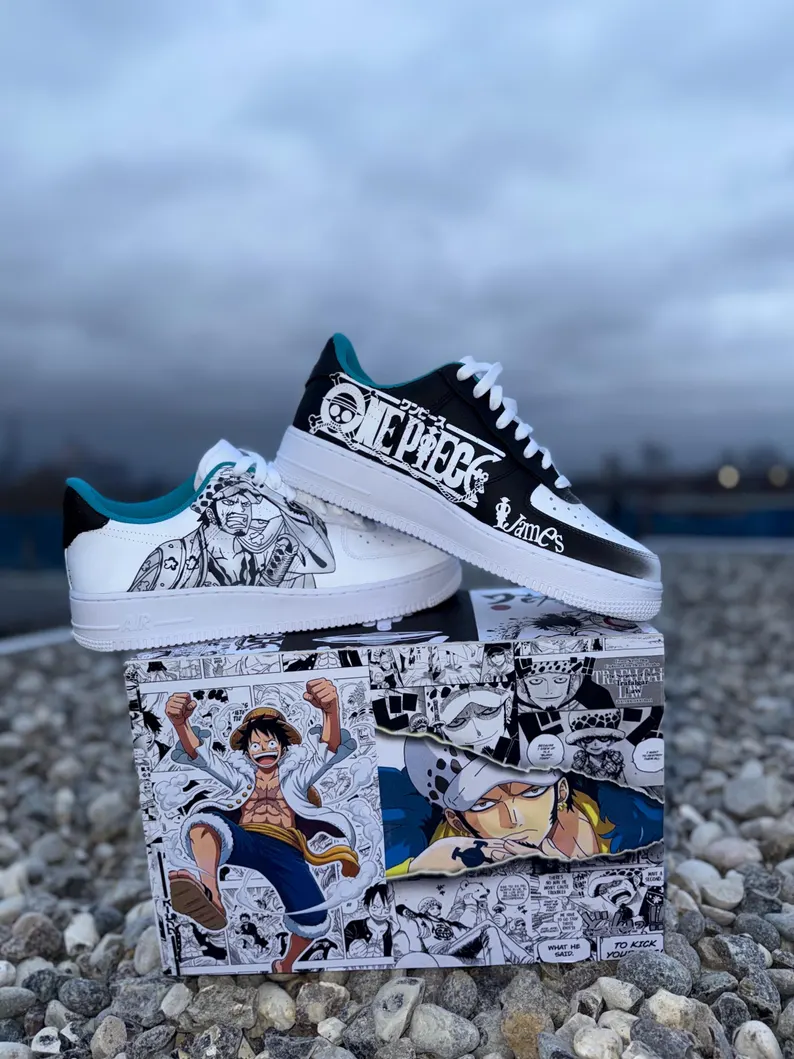 Air force 1'07 One Piece Luffy and Rozo 