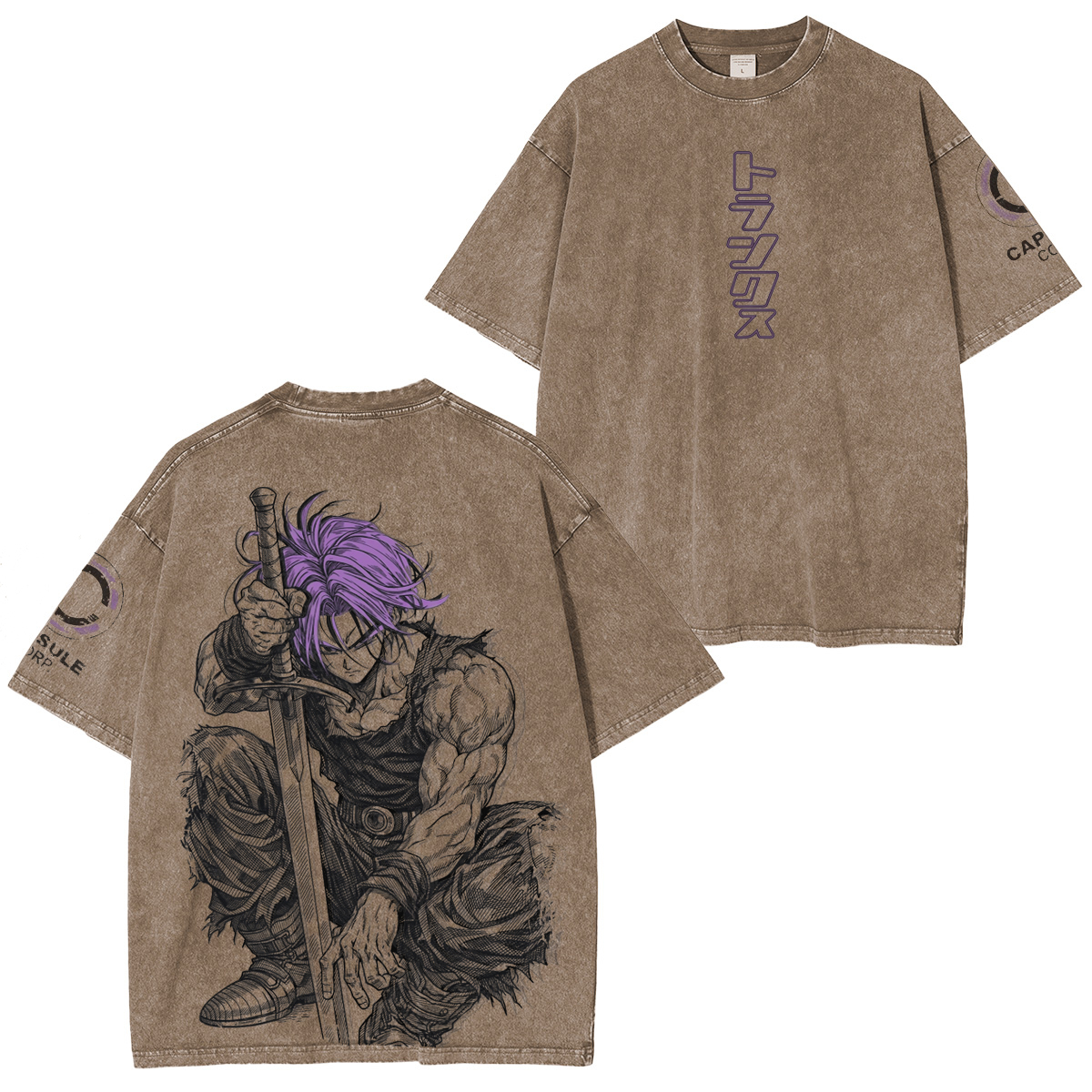 Akaza,Demon Slayer Vintage Tee