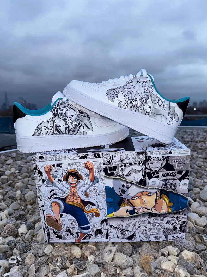 Air force 1'07 One Piece Luffy and Rozo 