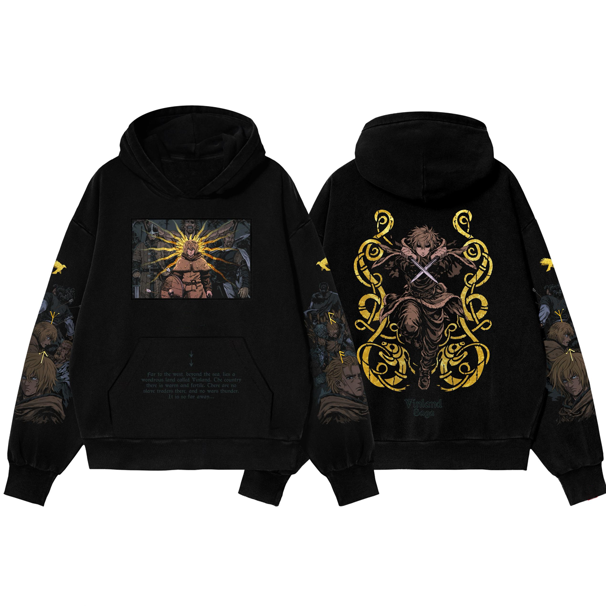 Torfinn Anime Washed T-shirt/Crewneck/Hoodie