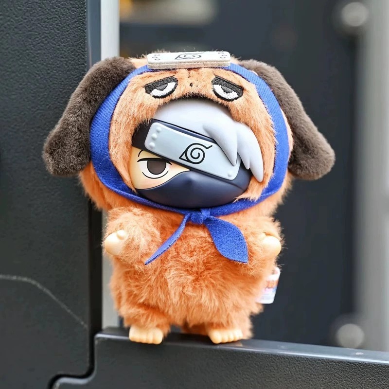 Naruto Shippuden Cute Animal Party Series Blind Box Plush Keychain Collectible Toys