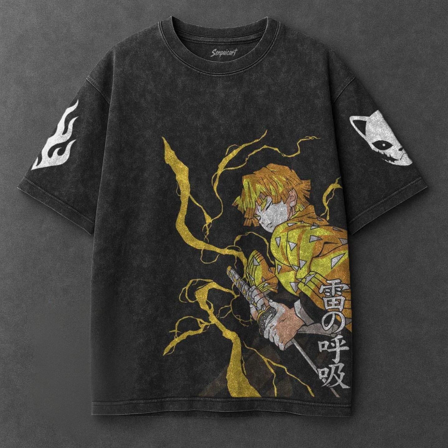Demon Slayer: Kimetsu no Yaiba Retro Anime Tee