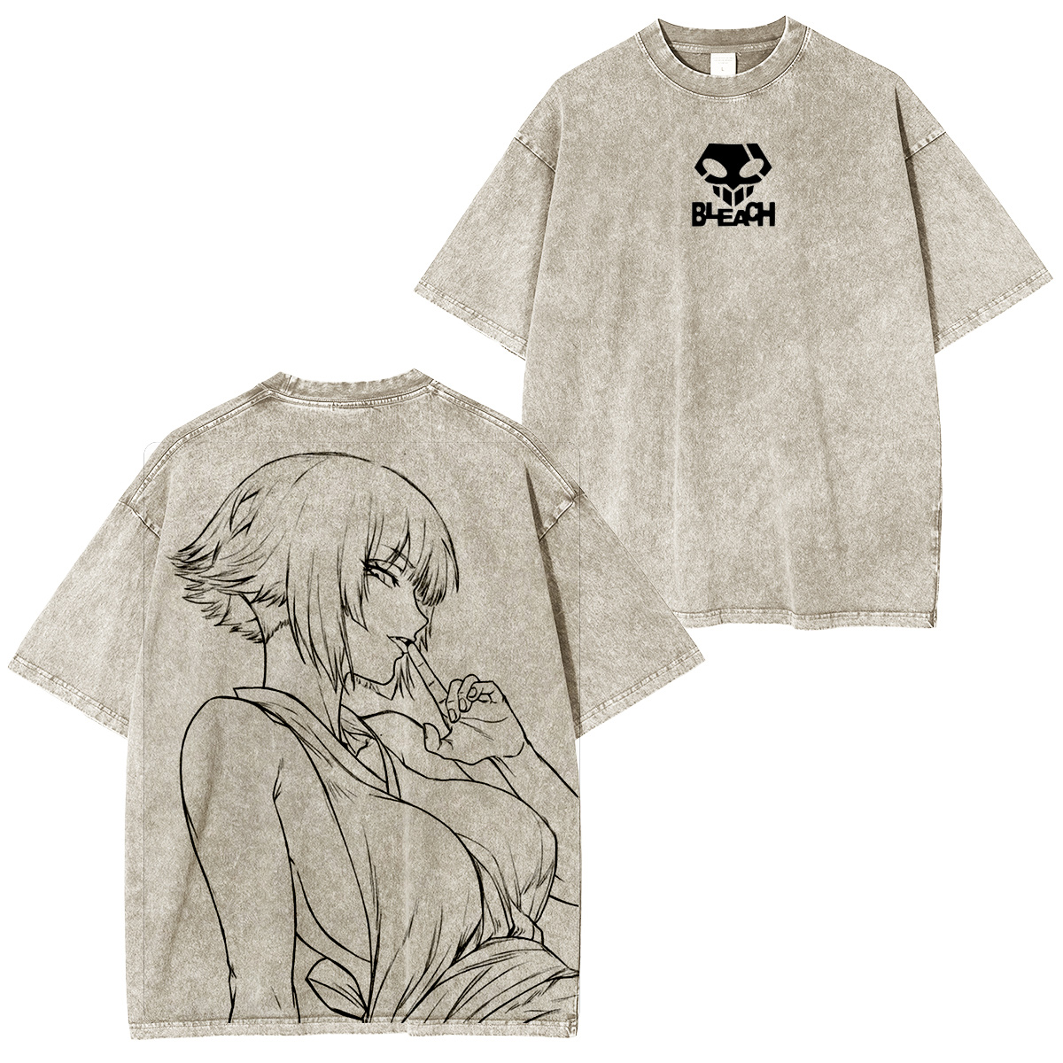 Bleach :Soi Fon Vintage washed T-shirt/Crewneck/Hoodie