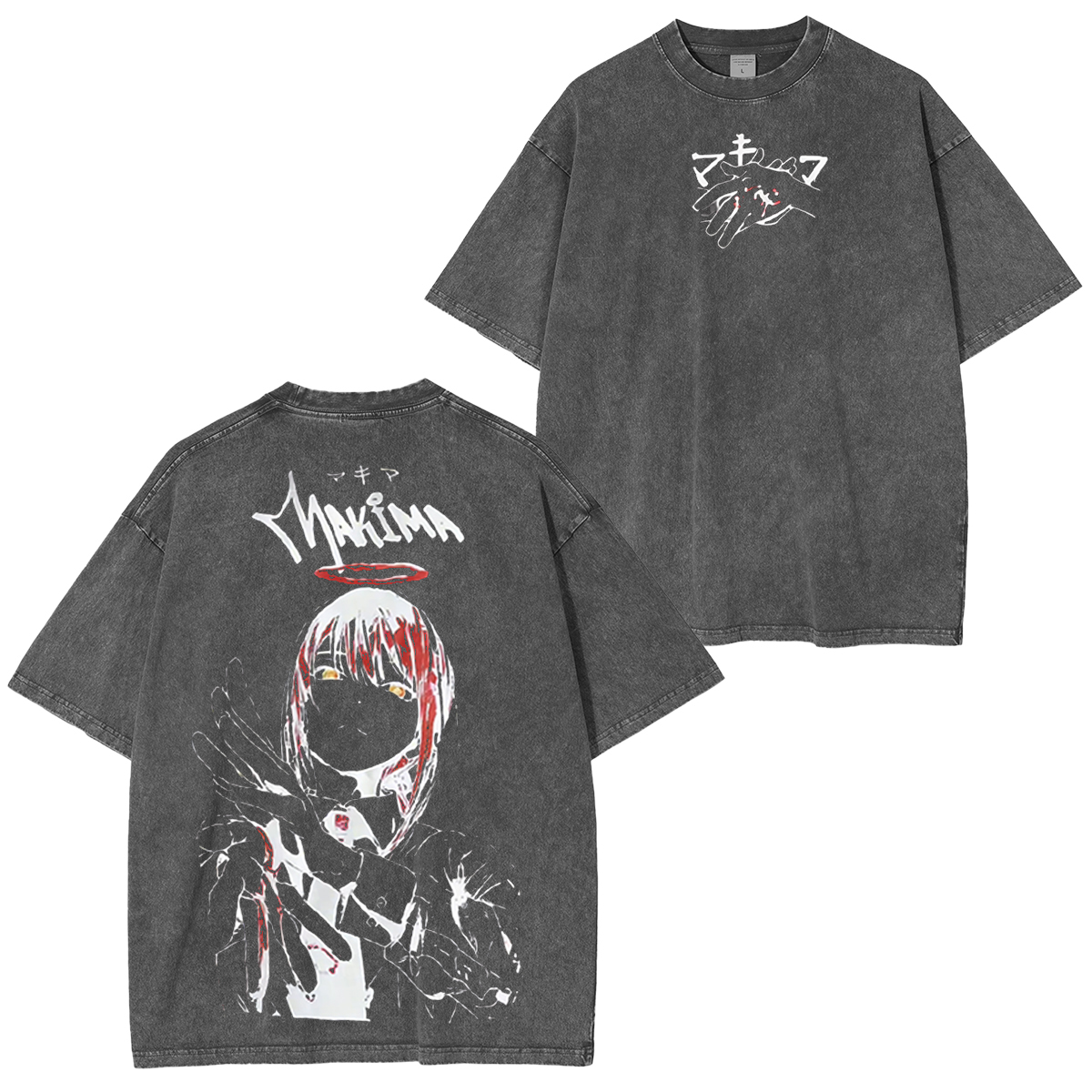 Chainsaw Man Vintage Washed T-shirt/Crewneck/Hoodie
