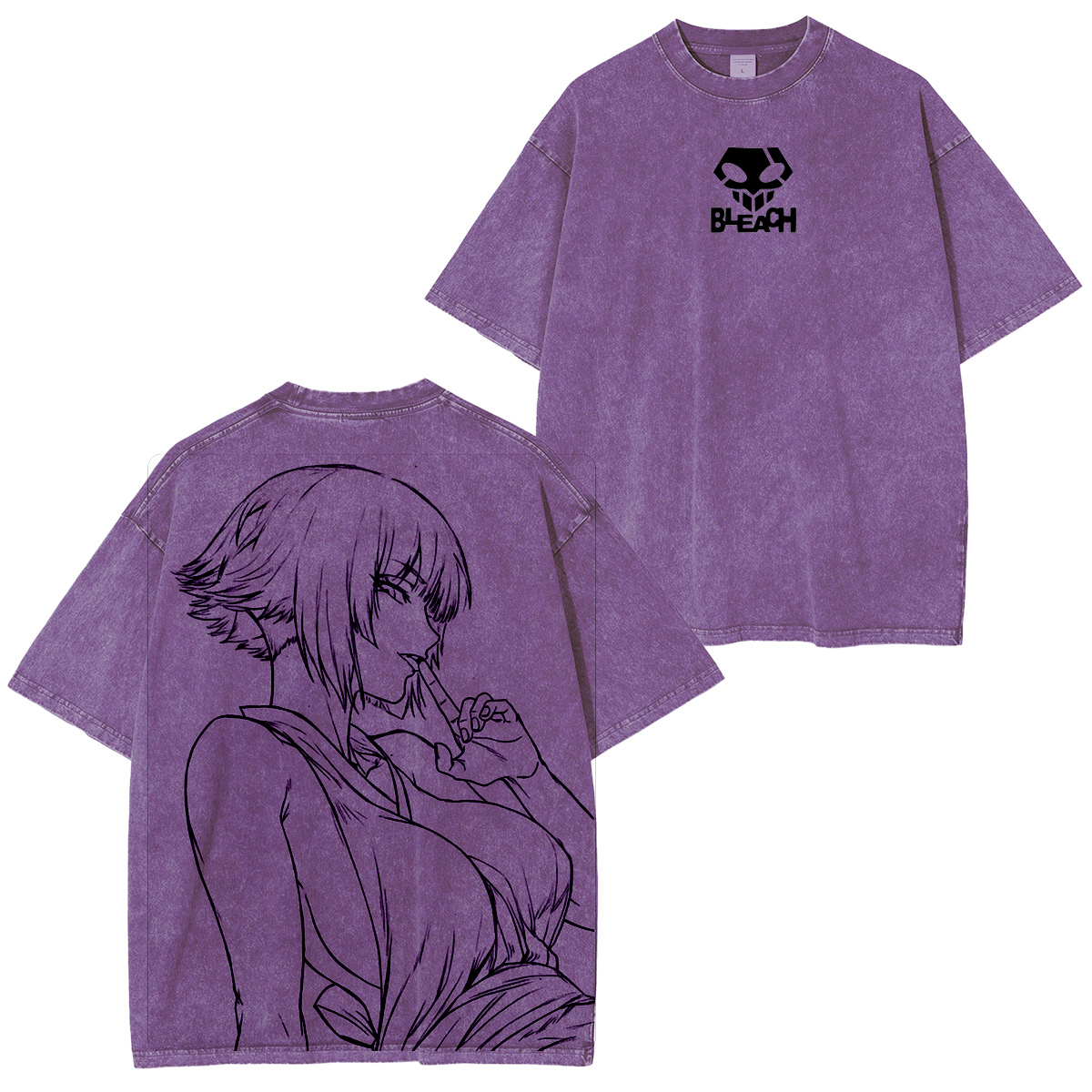 Bleach :Soi Fon Vintage washed T-shirt/Crewneck/Hoodie