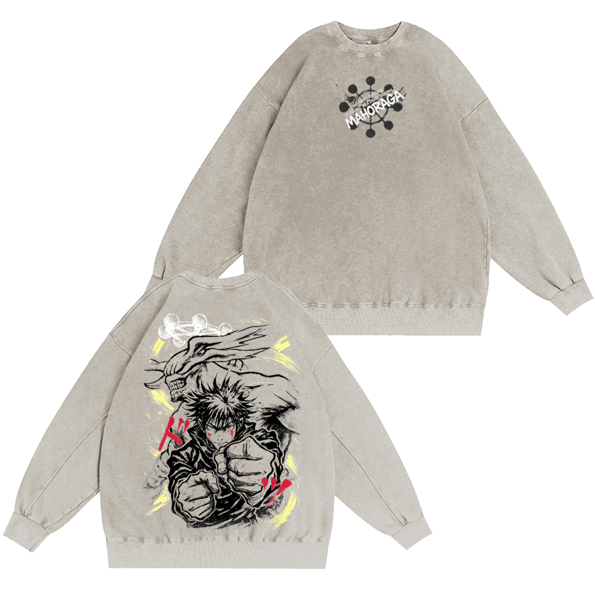 Jujutsu Kaisen Washed T-shirt/Crewneck/Hoodie