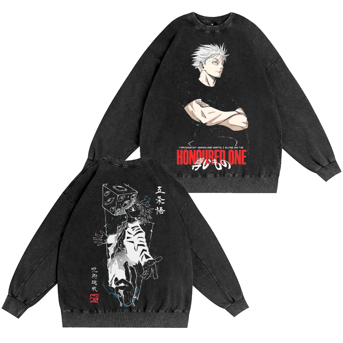 Gojo Washed T-shirt/Crewneck/Hoodie