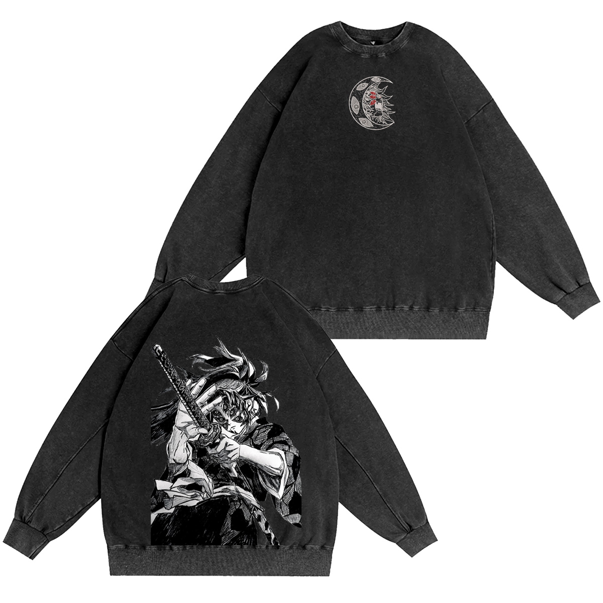 Demon Slayer Vintage Washed T-shirt/Crewneck/Hoodie