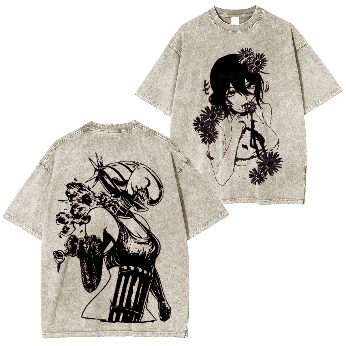 Reze Washed T-shirt/Crewneck/Hoodie