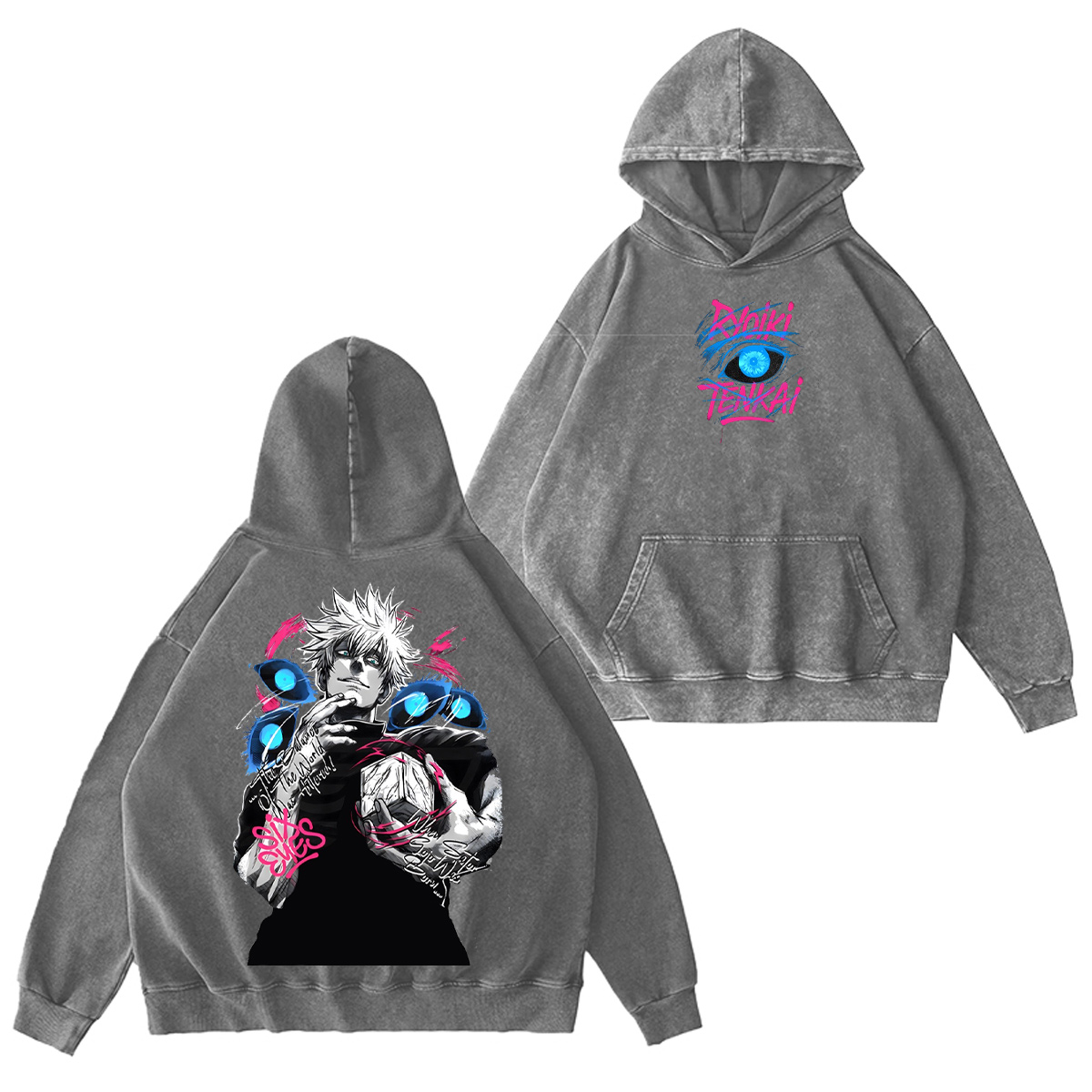 Jujutsu Kaisen Washed T-shirt/Crewneck/Hoodie