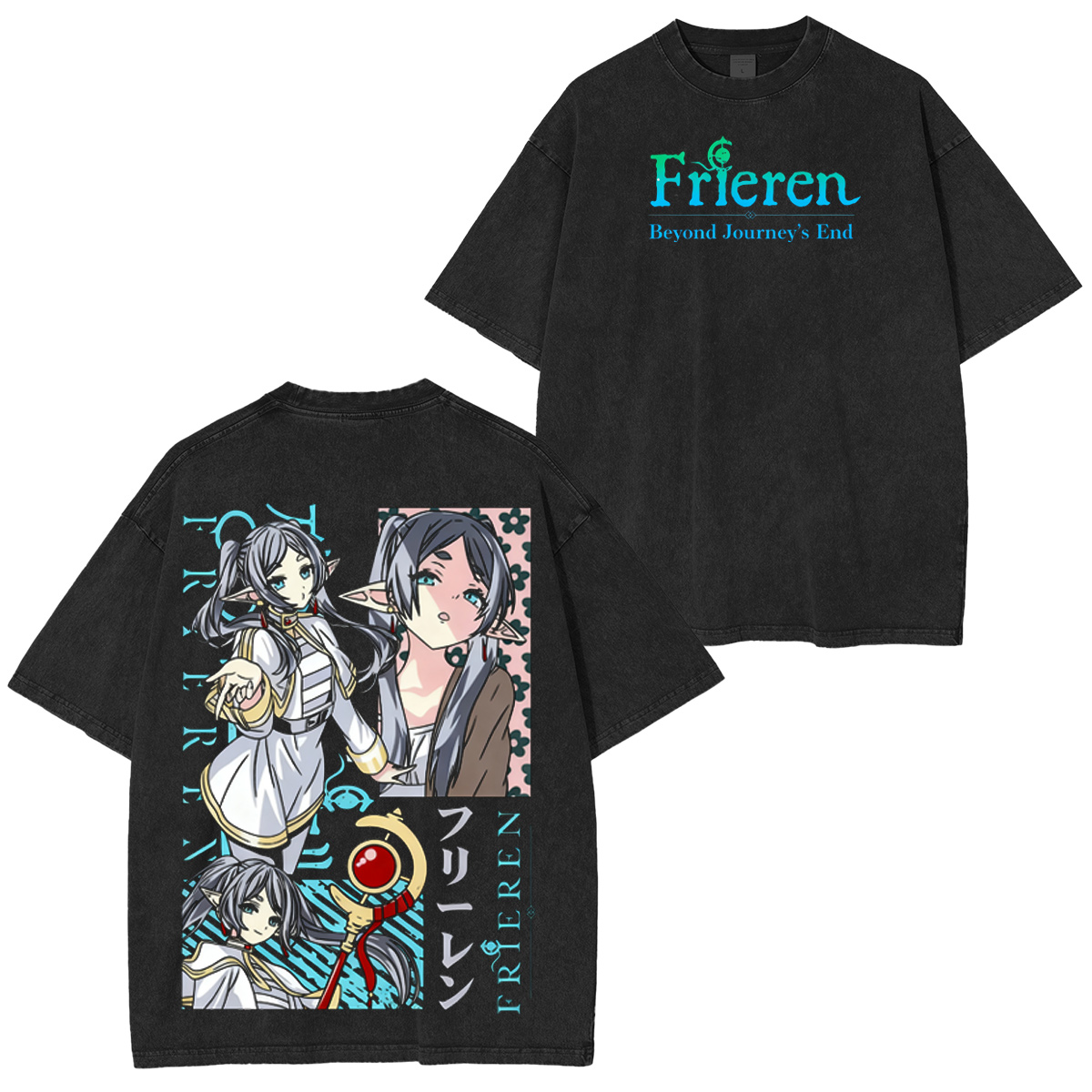 Frieren Vintage Washed T-shirt/Crewneck/Hoodie