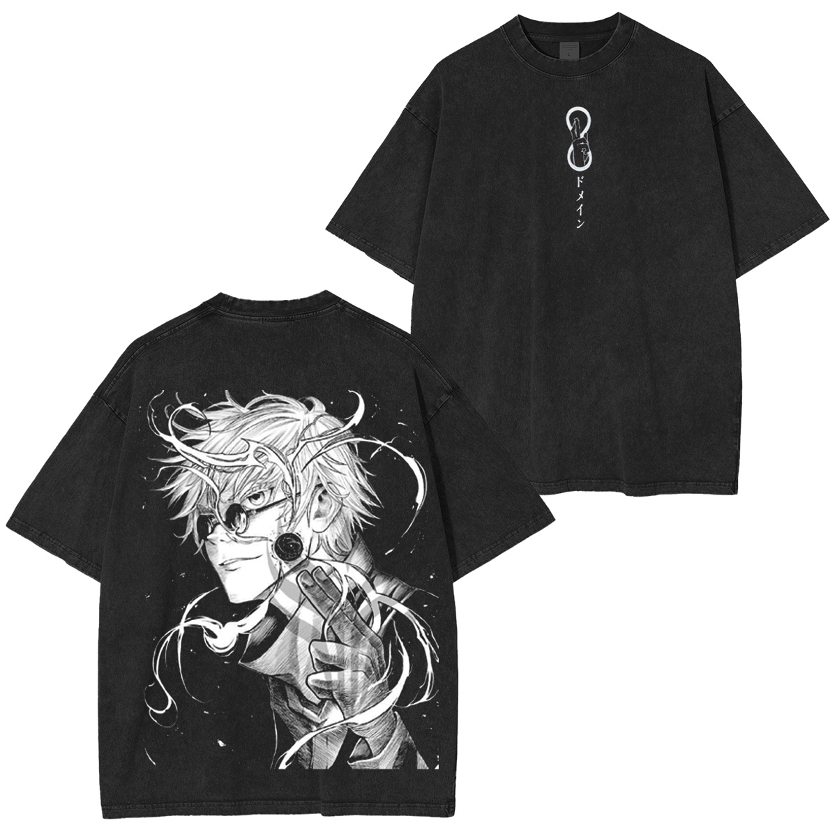 Jujutsu Kaisen Vintage Washed T-shirt/Crewneck/Hoodie