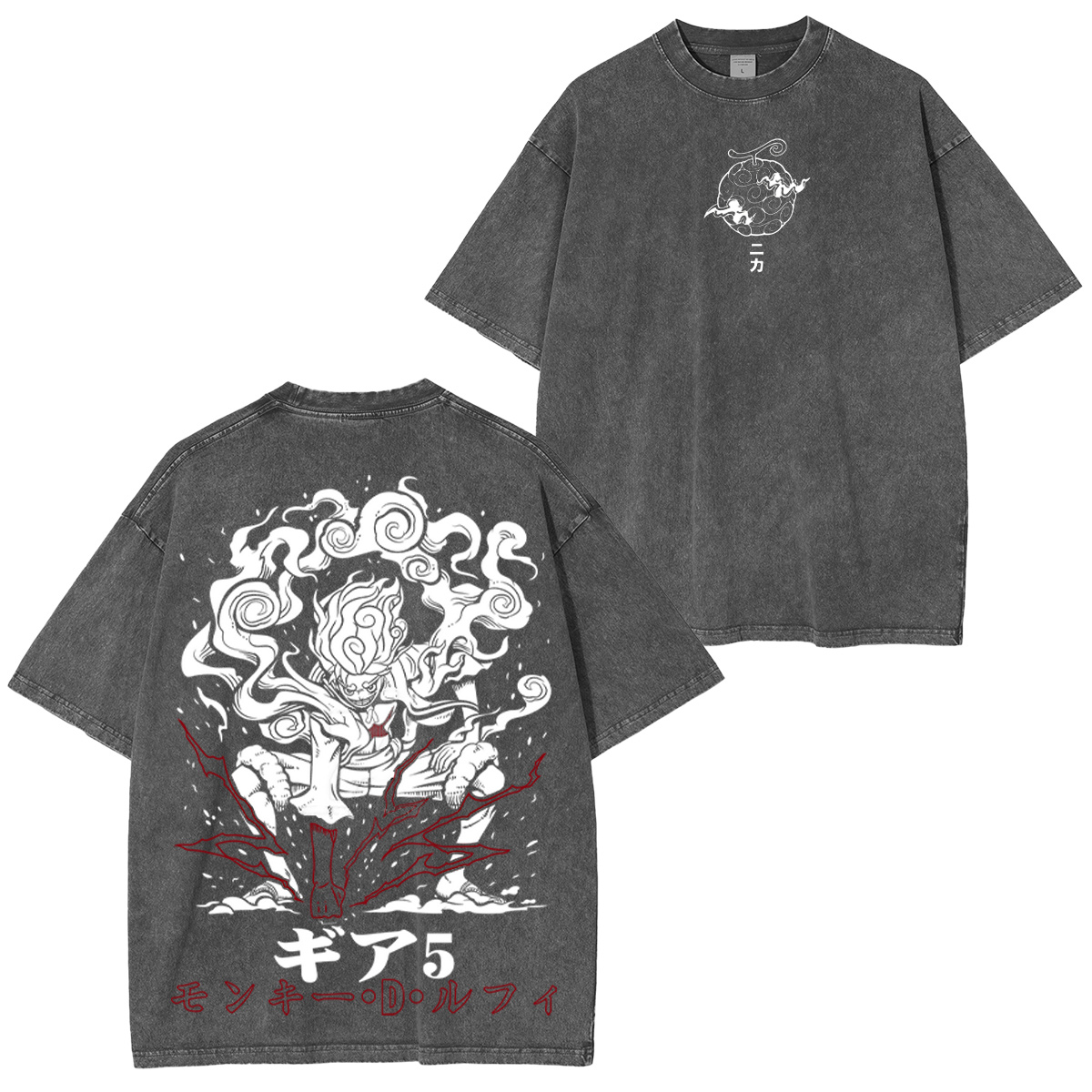 One Piece Vintage Washed T-shirt/Crewneck/Hoodie