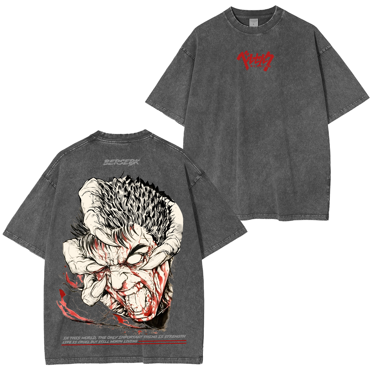 Berserk Washed T-shirt/Crewneck/Hoodie
