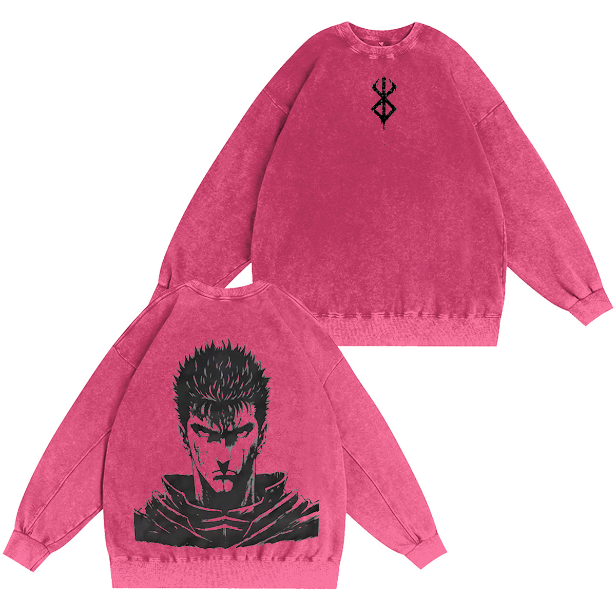 Guts Berserk Washed T-shirt/Crewneck/Hoodie