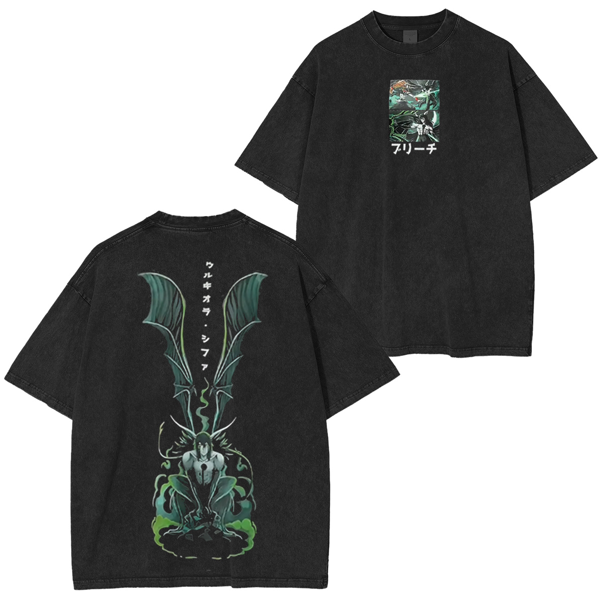 Ulquiorra Cifer Bleach Washed T-shirt/Crewneck/Hoodie