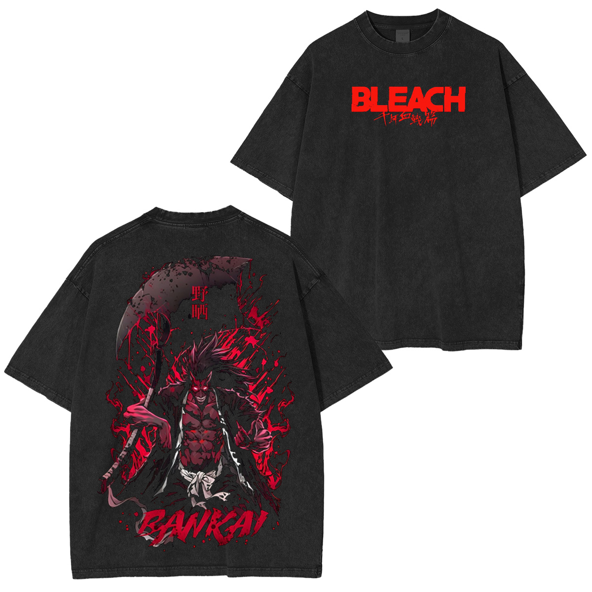 BLEACH Washed T-shirt/Crewneck/Hoodie