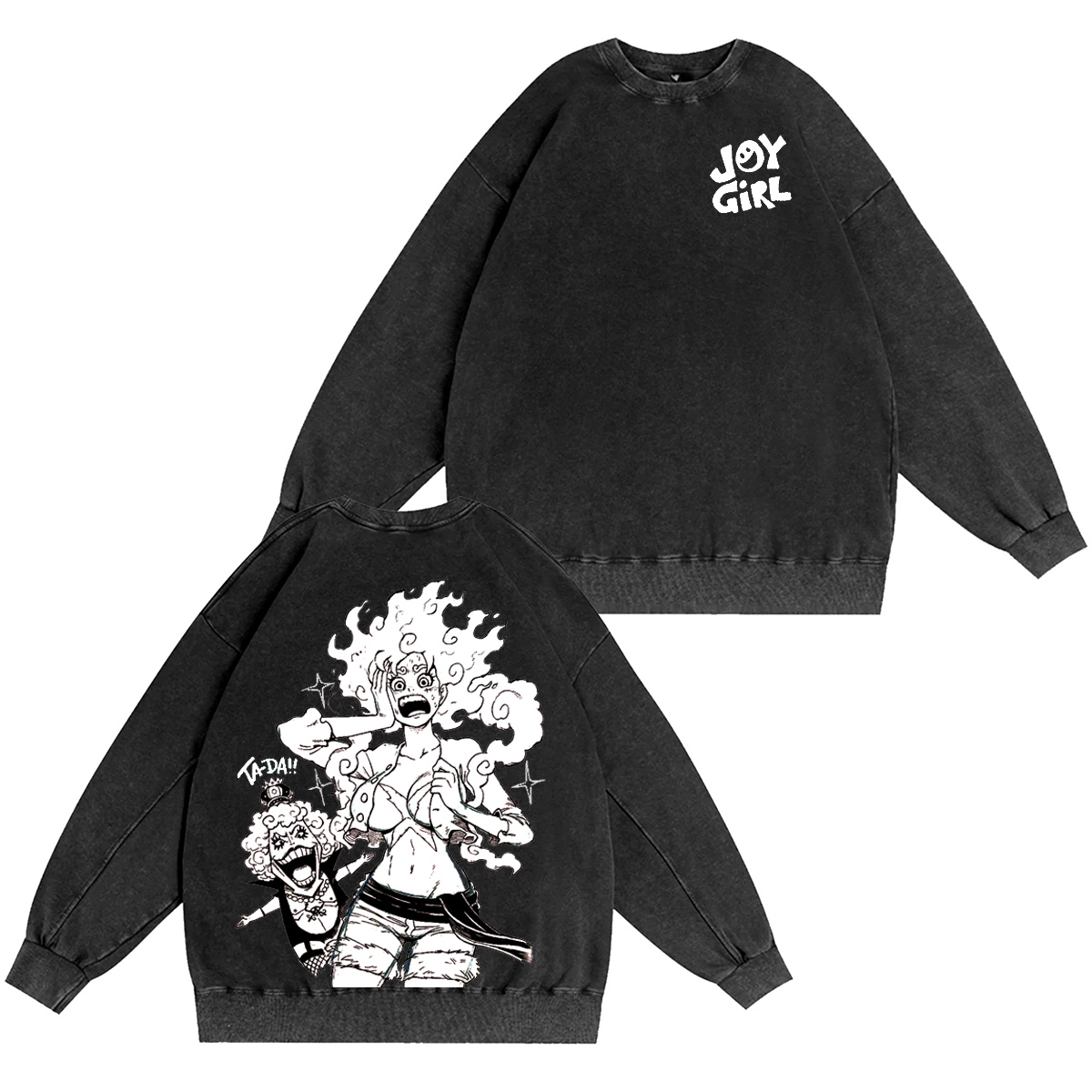 One Piece :Nika SunGod Vintage washed T-shirt/Crewneck/Hoodie